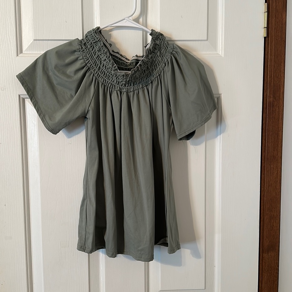 Off the shoulder top